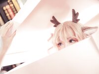 [Cosplay] 刺青Poi &Luisa_零纱 驯鹿与狼 [40P-583MB]