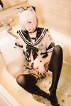 [Cosplay] 西园寺南歌 白色内衣&透明JK[70P-284.7MB]