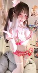 [Cosplay] 神沢永莉 波点小蛋糕泳衣 [59P2V-1.5GB]