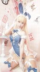 [Cosplay] Itsuki Sakurai 櫻井いつき - Bunny-chan In Wonderland 不思議の国のバニーちゃん