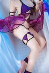 [Cosplay] 二佐Nisa Fate 黑贞德泳装 [40P-562MB]