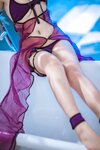 [Cosplay] 二佐Nisa Fate 黑贞德泳装 [40P-562MB]
