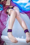 [Cosplay] 二佐Nisa Fate 黑贞德泳装 [40P-562MB]