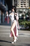 [Cosplay] 二佐Nisa 碧蓝航线 爱宕旗袍 [18P-196MB]
