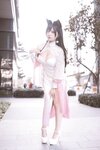 [Cosplay] 二佐Nisa 碧蓝航线 爱宕旗袍 [18P-196MB]