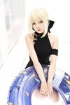 [Cosplay] Miu 只 - Saber Alter Swimsuit