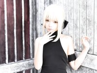 [Cosplay] Miu 只 - Saber Alter Swimsuit