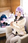 [Cosplay] 焖焖碳 独角兽JK制服 [21P-51MB]
