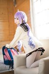 [Cosplay] 焖焖碳 独角兽JK制服 [21P-51MB]