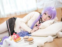 [Cosplay] 焖焖碳 独角兽JK制服 [21P-51MB]