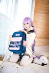[Cosplay] 焖焖碳 独角兽JK制服 [21P-51MB]