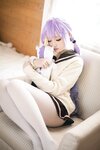 [Cosplay] 焖焖碳 独角兽JK制服 [21P-51MB]