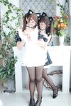 [Cosplay] Nyako喵子 &摇摇乐 双人女仆 [120P3V-611MB]