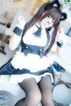 [Cosplay] Nyako喵子 &摇摇乐 双人女仆 [120P3V-611MB]