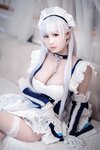 [Cosplay] 西园寺南歌 女仆本 贝尔法斯特 [35P-259MB]