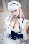 [Cosplay] 西园寺南歌 女仆本 贝尔法斯特 [35P-259MB]