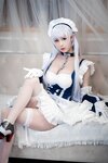 [Cosplay] 西园寺南歌 女仆本 贝尔法斯特 [35P-259MB]