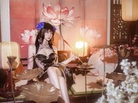 [Cosplay] 二佐Nisa 碧蓝航线 比叡 红梅垂香 [24P-368MB]