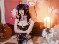 [Cosplay] 二佐Nisa 碧蓝航线 比叡 红梅垂香 [24P-368MB]