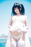 [Cosplay] 洛璃LoLiSAMA 碧蓝航线 大凤花嫁 [44P-553MB]