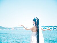 [Cosplay] 洛璃LoLiSAMA 碧蓝航线 大凤花嫁 [44P-553MB]