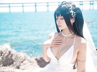[Cosplay] 洛璃LoLiSAMA 碧蓝航线 大凤花嫁 [44P-553MB]