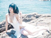 [Cosplay] 洛璃LoLiSAMA 碧蓝航线 大凤花嫁 [44P-553MB]