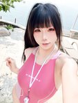 [Cosplay] Yiko湿润兔 2025泳装限定作 水泳部前辈 [94P-1.13GB]