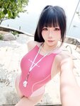 [Cosplay] Yiko湿润兔 2025泳装限定作 水泳部前辈 [94P-1.13GB]