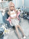 [Cosplay] Mihina みひな - It Seems To Be A Butt Game  お尻のゲームらしいです