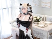 [Cosplay] 西园寺南歌 女仆本 可畏 [29P-187MB]