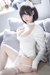 [Cosplay] 西园寺南歌 白猫白色连体衣 [30P-121MB]