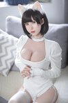 [Cosplay] 西园寺南歌 白猫白色连体衣 [30P-121MB]