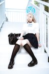 [Cosplay] 二佐Nisa 蔚蓝档案 一之濑明日奈 JK制服 [23P-264MB]