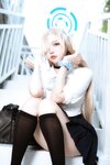 [Cosplay] 二佐Nisa 蔚蓝档案 一之濑明日奈 JK制服 [23P-264MB]