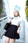 [Cosplay] 二佐Nisa 蔚蓝档案 一之濑明日奈 JK制服 [23P-264MB]