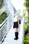 [Cosplay] 二佐Nisa 蔚蓝档案 一之濑明日奈 JK制服 [23P-264MB]