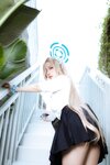 [Cosplay] 二佐Nisa 蔚蓝档案 一之濑明日奈 JK制服 [23P-264MB]