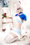 [Cosplay] 洛璃LoLiSAMA 玛修 芙芙同人ver [65P-600MB]