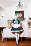 [Cosplay] 二佐Nisa 蔚蓝档案 一之濑明日奈 女仆 [30P-260MB]