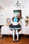 [Cosplay] 二佐Nisa 蔚蓝档案 一之濑明日奈 女仆 [30P-260MB]