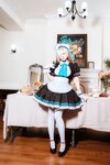 [Cosplay] 二佐Nisa 蔚蓝档案 一之濑明日奈 女仆 [30P-260MB]