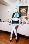 [Cosplay] 二佐Nisa 蔚蓝档案 一之濑明日奈 女仆 [30P-260MB]