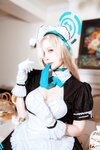 [Cosplay] 二佐Nisa 蔚蓝档案 一之濑明日奈 女仆 [30P-260MB]