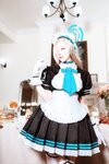 [Cosplay] 二佐Nisa 蔚蓝档案 一之濑明日奈 女仆 [30P-260MB]