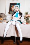 [Cosplay] 二佐Nisa 蔚蓝档案 一之濑明日奈 女仆 [30P-260MB]