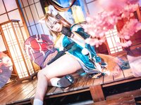 [Cosplay] 贞子蜜桃 原神 希娜小姐 [19P-251MB]