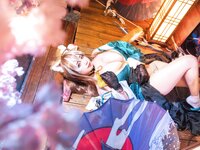 [Cosplay] 贞子蜜桃 原神 希娜小姐 [19P-251MB]