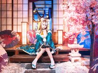 [Cosplay] 贞子蜜桃 原神 希娜小姐 [19P-251MB]