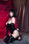 [Cosplay] 末夜787 黑色漆皮兔女郎 [44P1V-810MB]